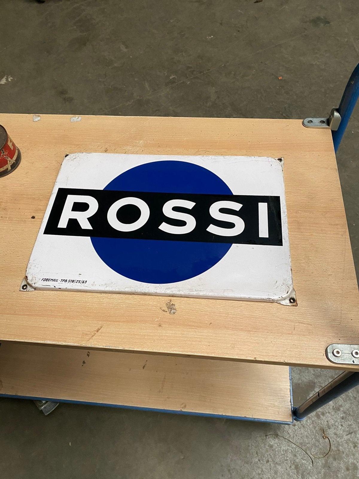 Assiette Rossi Foremail 1963, Enlèvement ou Envoi, Comme neuf
