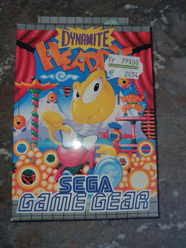 Sega gamegear dynamite headdy, Ophalen