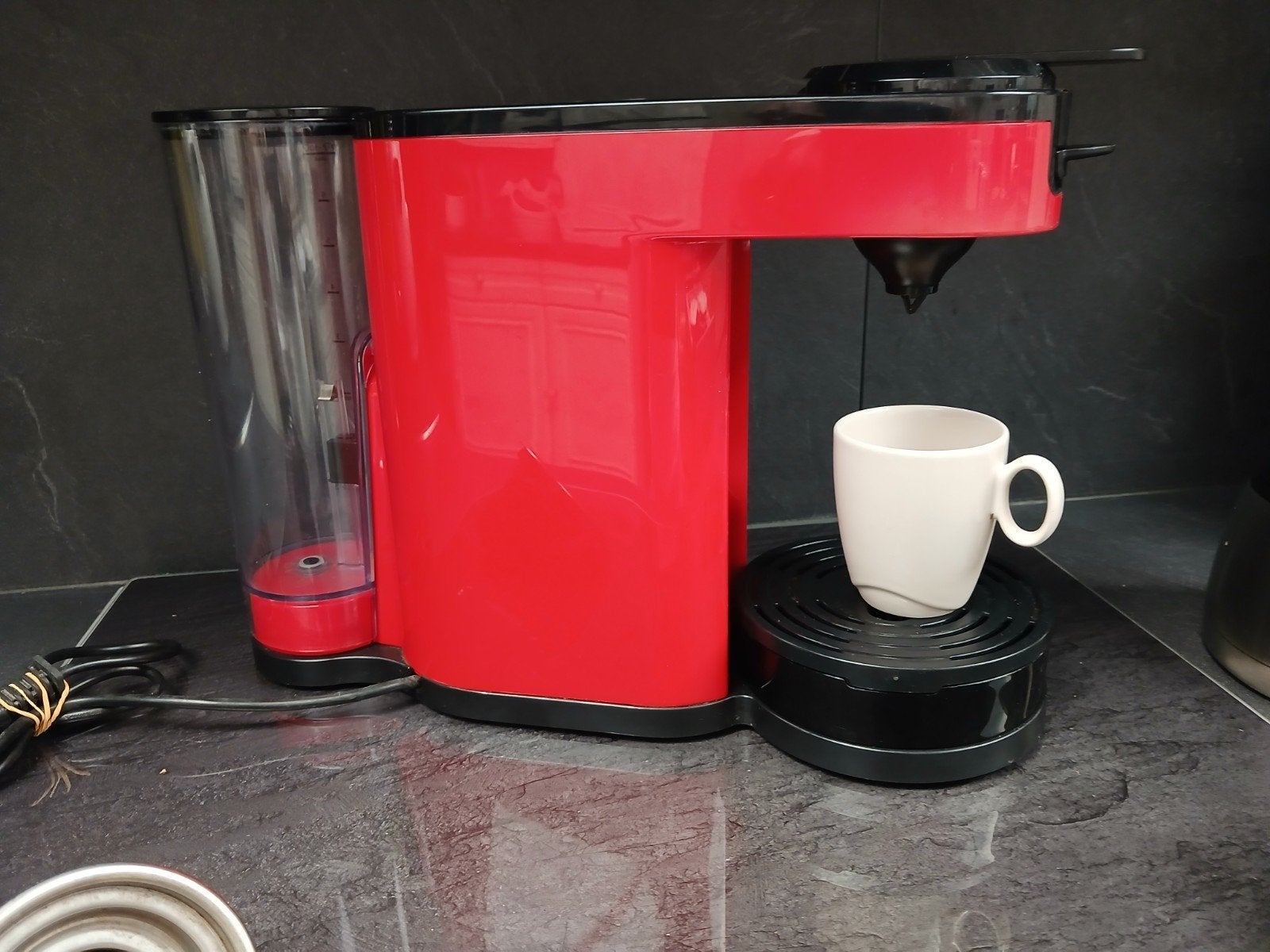 Percolateur Philips.  en parfait état. couleur rouge., Electroménager, Réservoir d'eau amovible, Dosettes et capsules de café