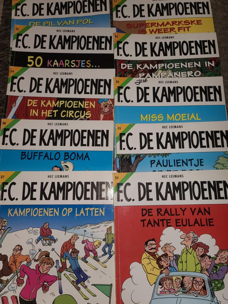 FC De Kampioenen, Boeken, Ophalen