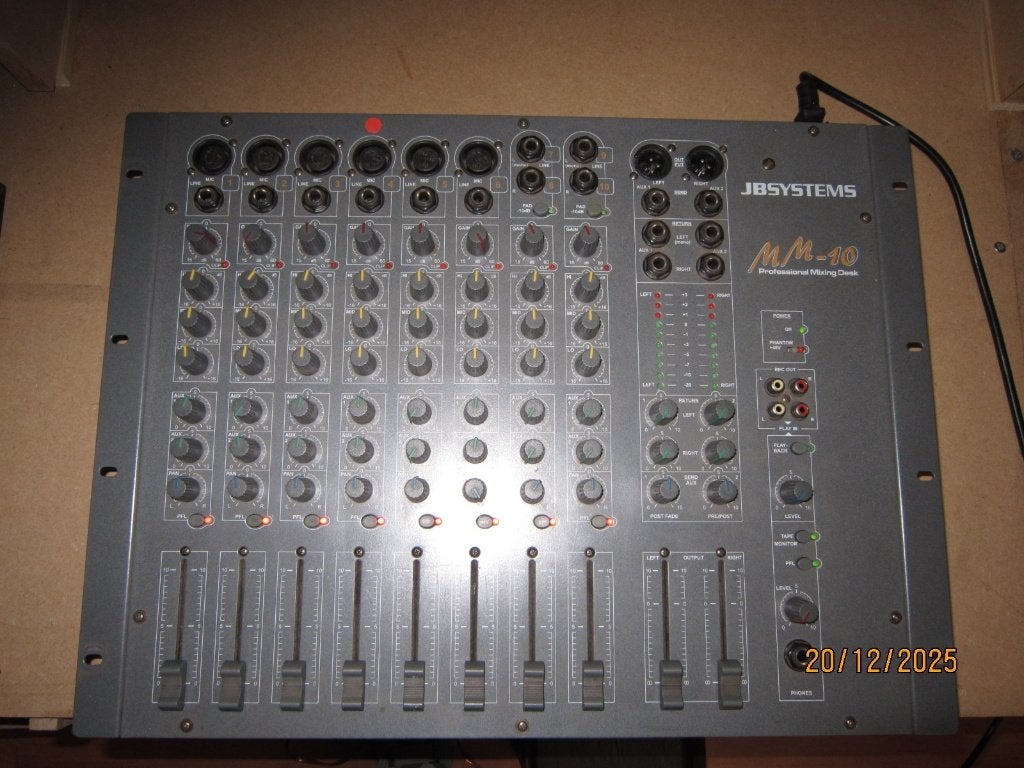jbs mm-10 te koop, Enlèvement, Comme neuf, 5 à 10 canaux