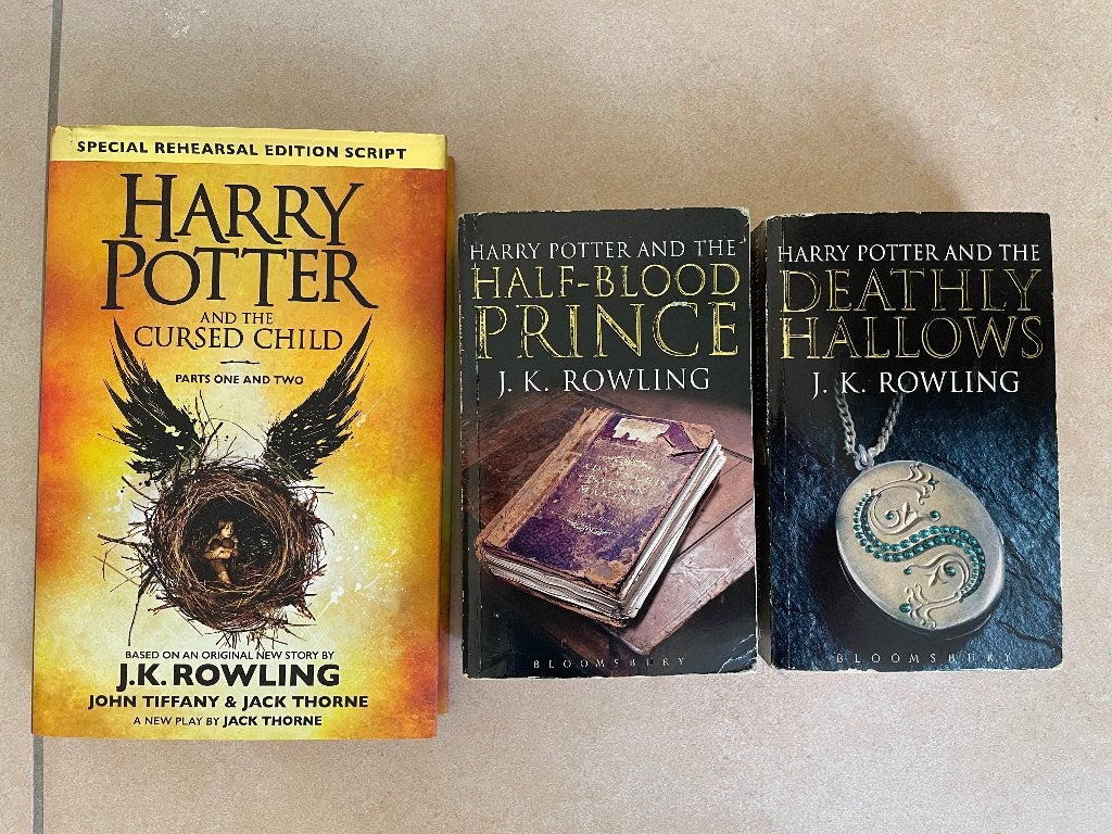 Harry Potter boeken collectie: 3 boeken (Engels), Ophalen, Gelezen, J.K. Rowling