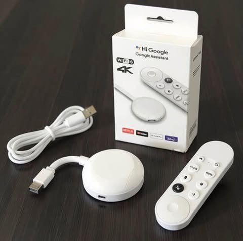 Google TV 4K Wi-Fi 6 met stemafstandsbediening, Ophalen, Zo goed als nieuw, HDMI
