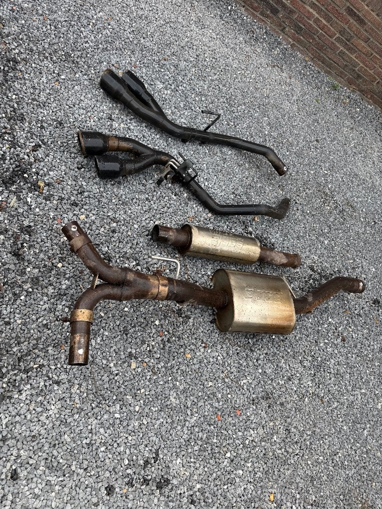 Jeep gladiator 3,6 benzine uitlaat borla atak dualside, Enlèvement, Utilisé, Jeep