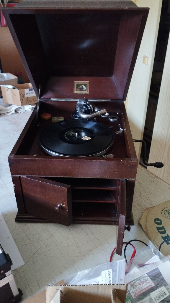 Gramophone et vieux disques, Ophalen