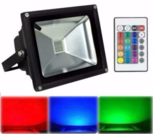 Ibiza-Light 30 Watt LED RGB Buitenlamp met aftandbediening, Enlèvement ou Envoi, Neuf