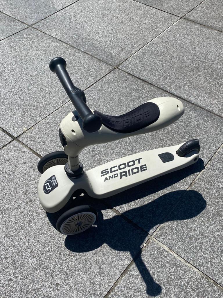 Scoot and Ride, Ophalen, Zo goed als nieuw, Gewone step