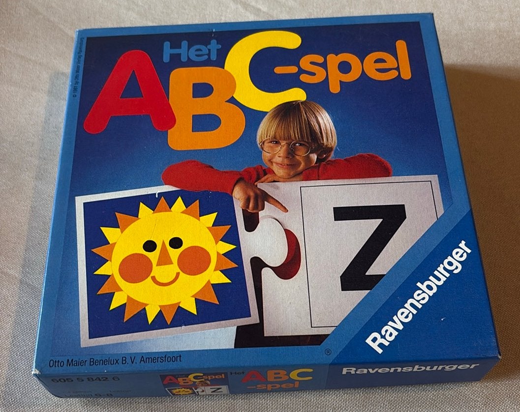 Vintage Het ABC-spel – Ravensburger, Ophalen of Verzenden, Zo goed als nieuw