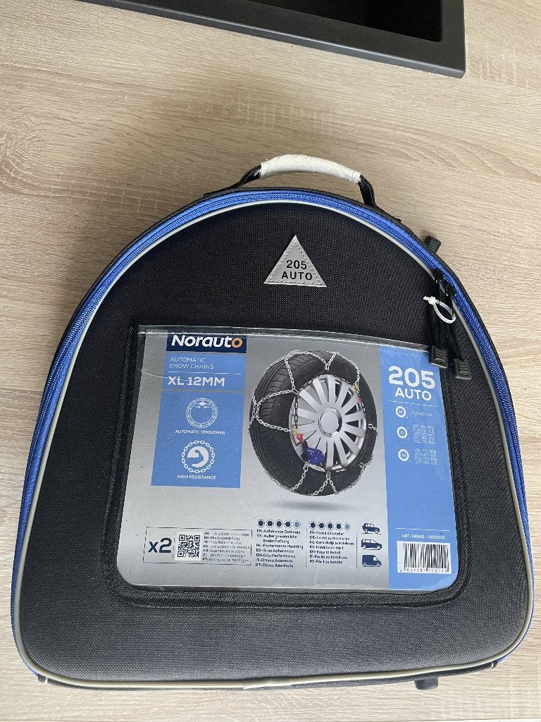 Chaînes voiture NORAUTO 205 Auto. NEUF (jamais ouvert), Enlèvement, Neuf
