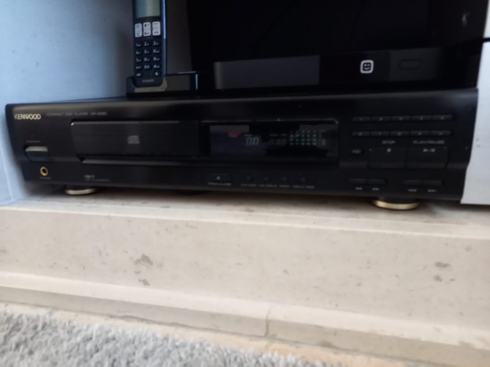 Kenwood cd speler, Ophalen