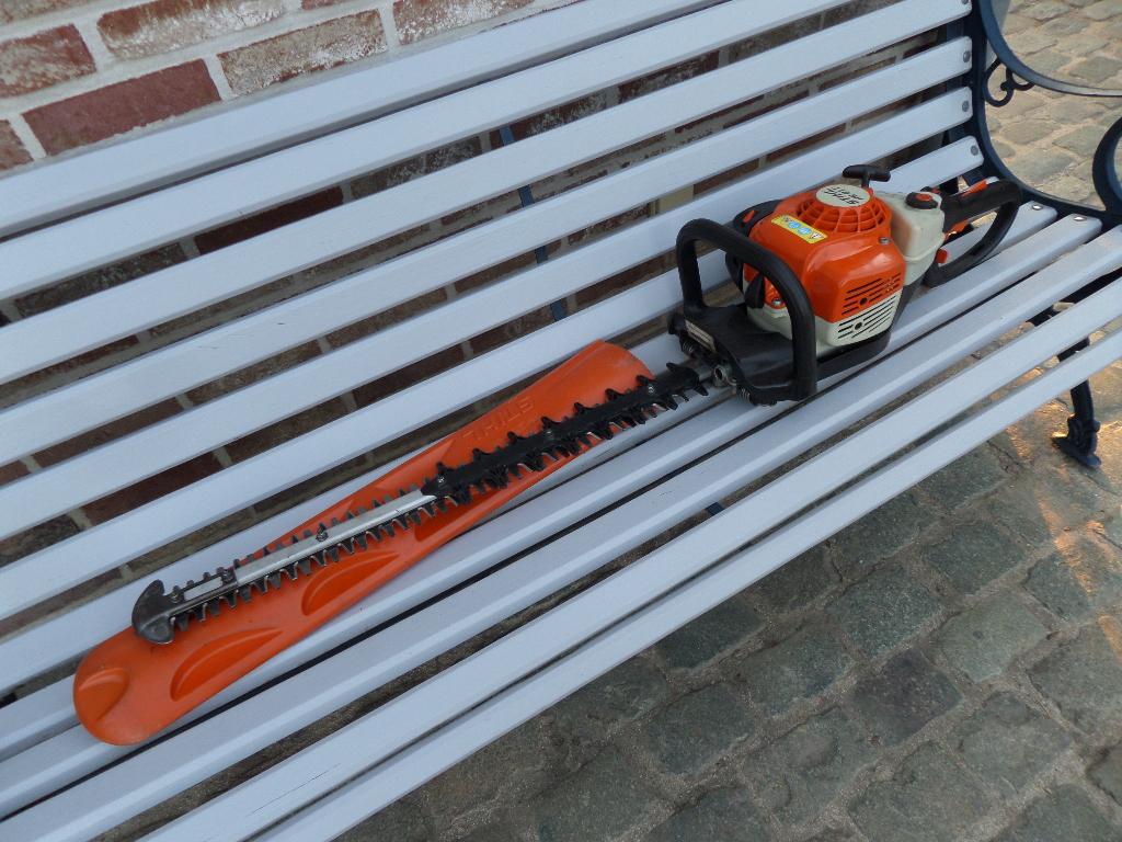 Heggenschaar van Stihl type HS81T, Tuin en Terras, Ophalen, Gebruikt, Benzine, Stilh