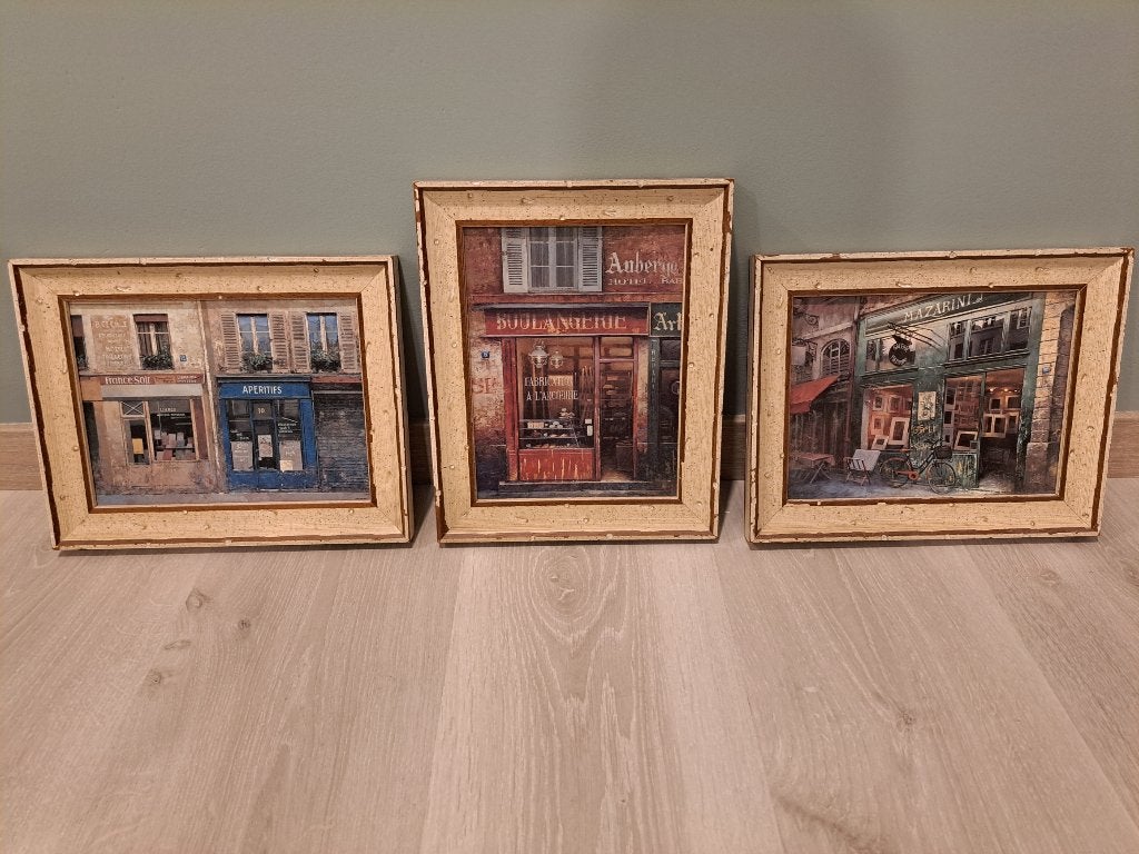 Interieur lijst retro, Antiek en Kunst, Ophalen of Verzenden