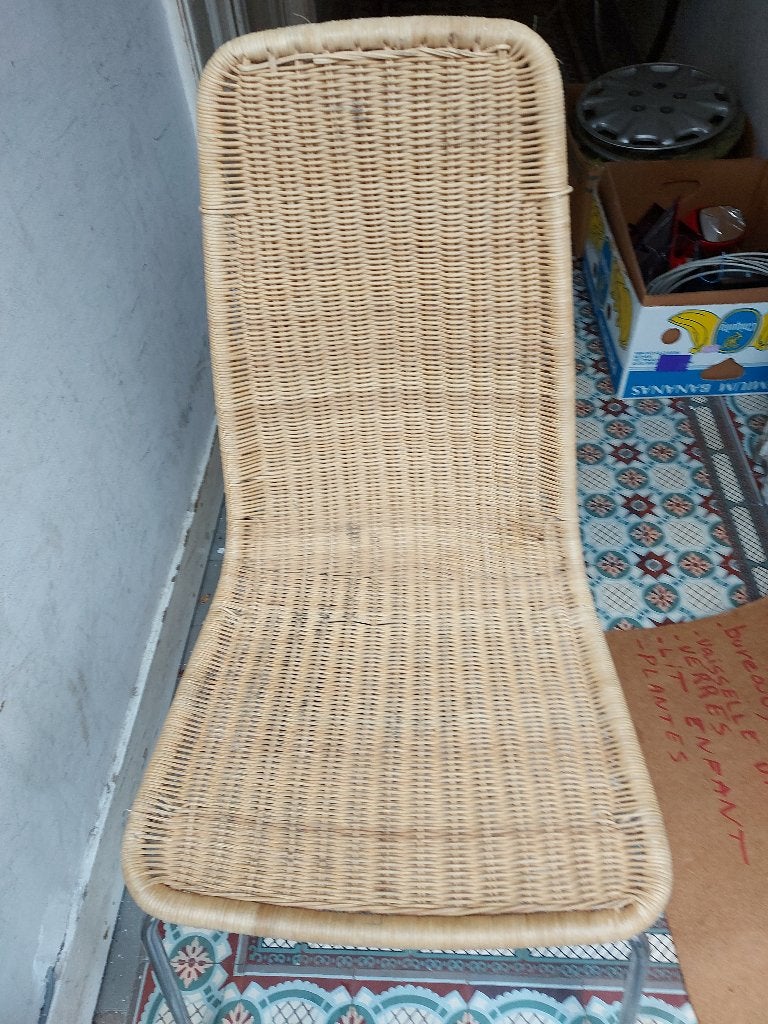 CHAISES : VINTAGE / MODERNE / ANCIENNE, Maison & Meubles, Chaises, Utilisé, Cinq, Six Chaises ou plus, Bois, Métal, Osier ou Rotin