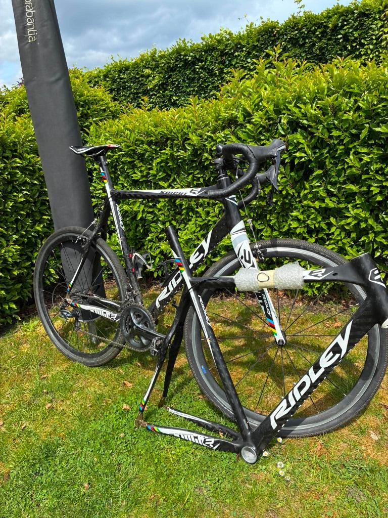 Ridley X-Night, Fietsen en Brommers, Fietsen | Heren | Sportfietsen en Toerfietsen, Gebruikt, Velgrem, 15 tot 20 versnellingen