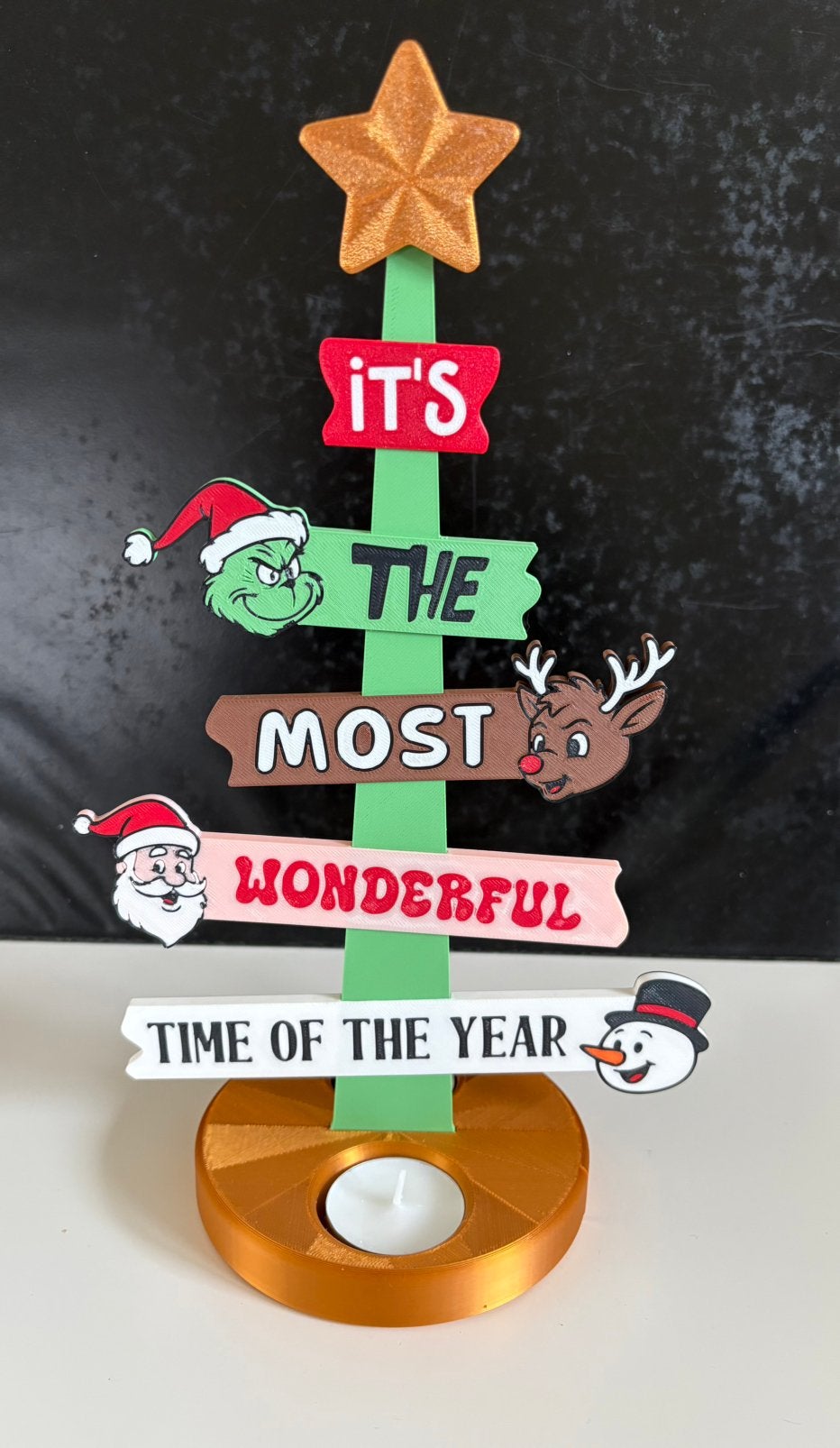 Kerst decoratie 3d geprint, Ophalen of Verzenden, Nieuw