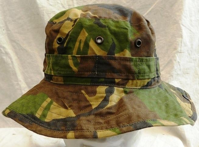 Hoed / Pet Zomer, Woodland Camouflage, maat 59, KL, 2000.(6), Enlèvement ou Envoi, Armée de terre, Vêtements ou Chaussures