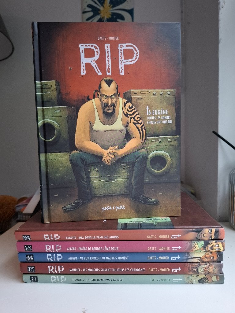 RIP VOLUMES 1 à 6 SERIE COMPLETE TBE EO/REED, Livres, BD, Série complète ou Série, Enlèvement ou Envoi, Comme neuf