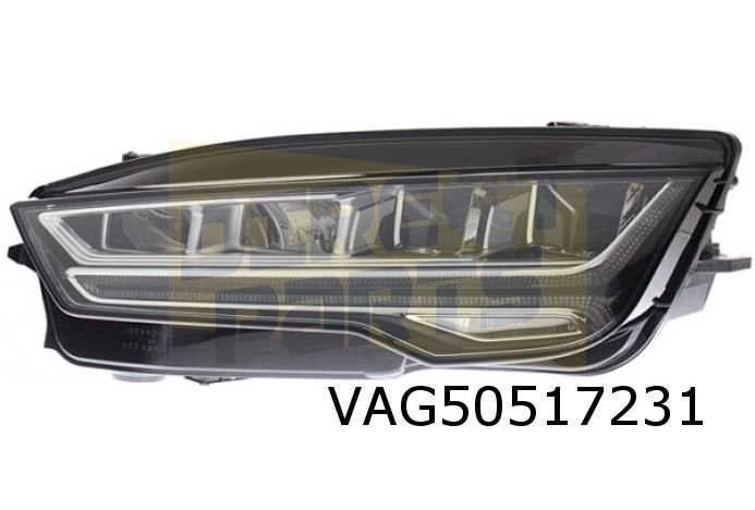 Audi A7 (-11/14) Koplamp Rechts Origineel! (Matrix LED) 4G89, Auto-onderdelen, -, Verzenden, -, Nieuw