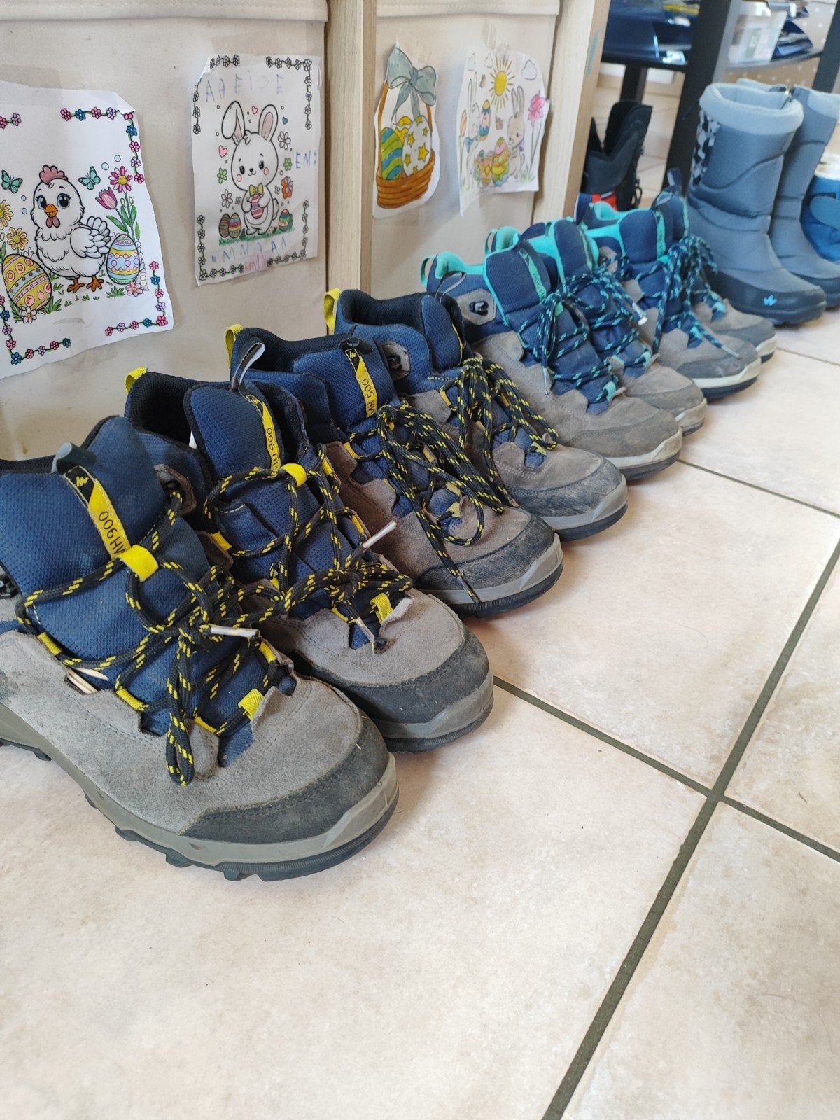 chaussures randonnée scout decathlon, Sport en Fitness, Bergsport en Wandelen, Ophalen, Gebruikt, Schoenen