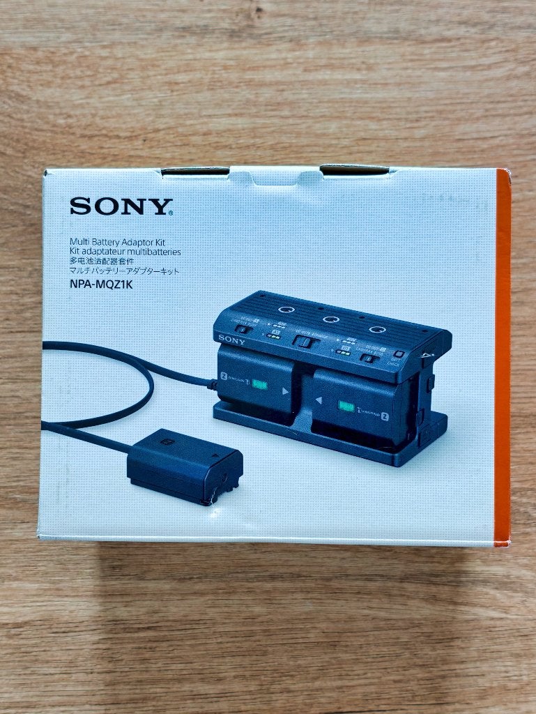 Kit Adaptateur Multi-Batterie Sony NPA-MQZ1K + 3 batteries, Sony, Batterie, Sony, Enlèvement