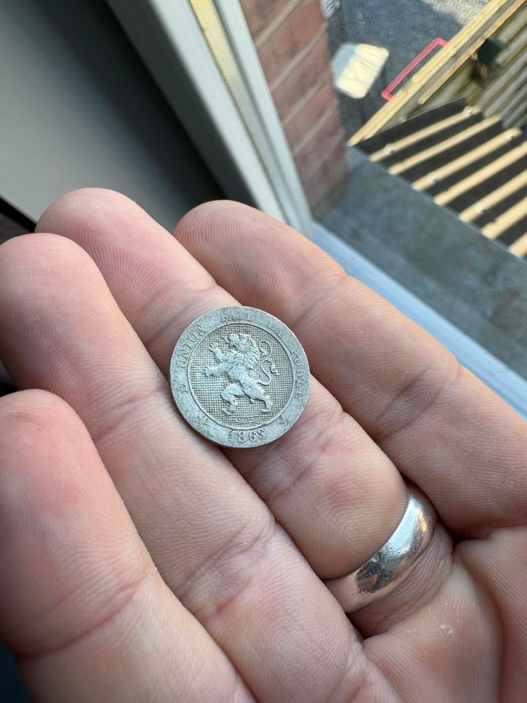 5 Centimes 1868 – Léopold Ier – Belgique, Enlèvement ou Envoi, Métal