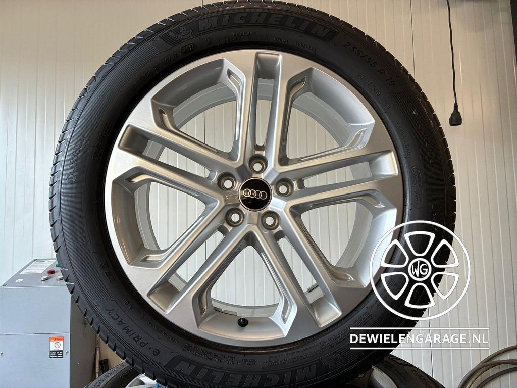 19 inch Audi Q5 Origineel Velgen Michelin 5x112 Zomerbanden, Auto-onderdelen, 19 inch, -, -, Banden en Velgen
