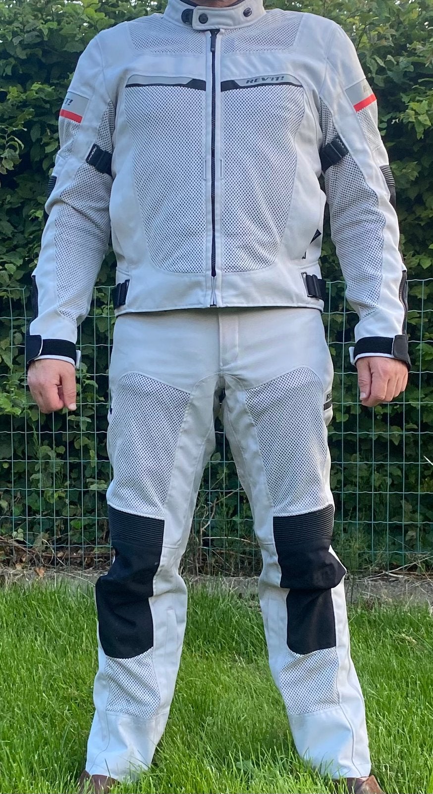 REV’IT doorwaai motorpak – jas maat M + broek maat S, Motoren, Kleding | Motorkleding, Ophalen, Tweedehands, Heren, Combipak