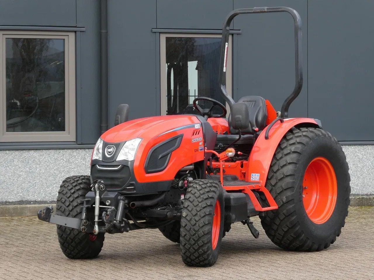 KIOTI DK6010 4wd HST / 00338 Draaiuren / Garden Pro Banden, Autres marques, Mathijs Merkelijn, Mathijs@minitrekkers.nl, Utilisé