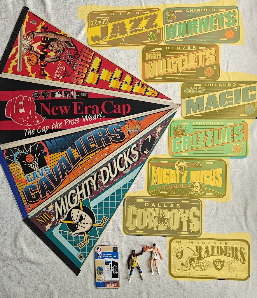 NBA NHL NFL vintage 90's, Enlèvement ou Envoi, Utilisé