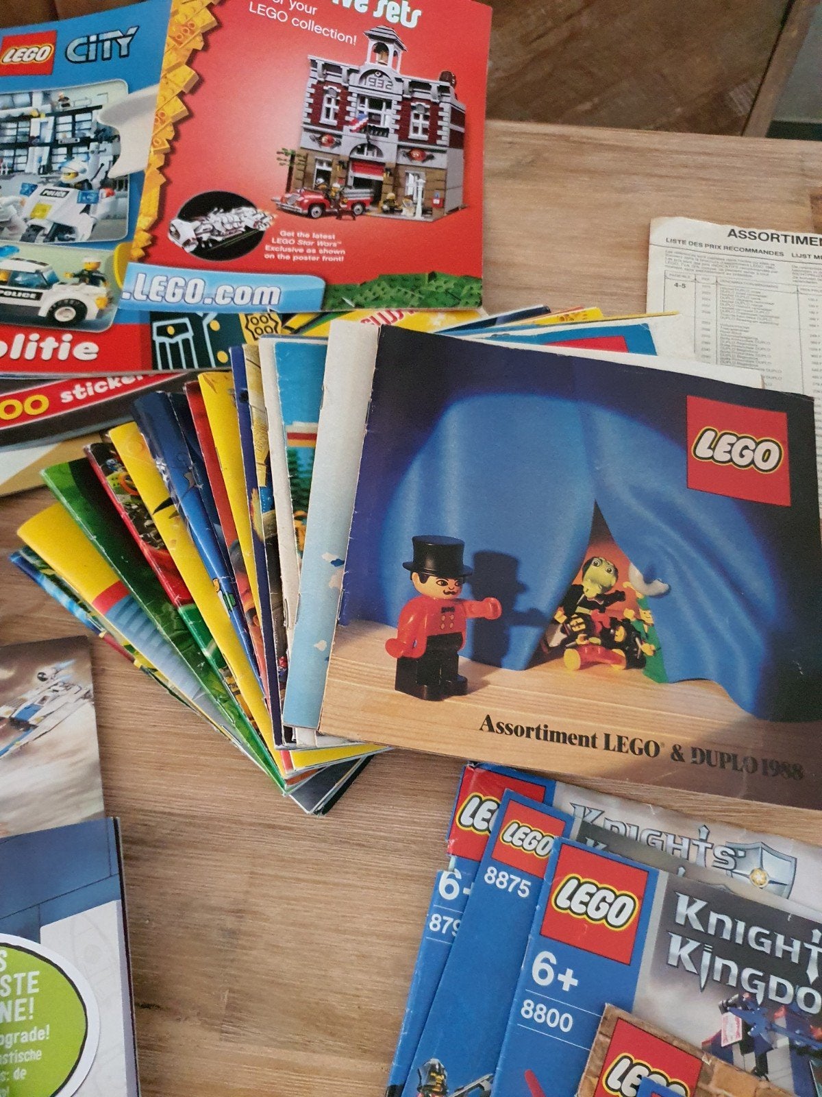 lot vintage 80s 80s 90s lego folders, Ophalen