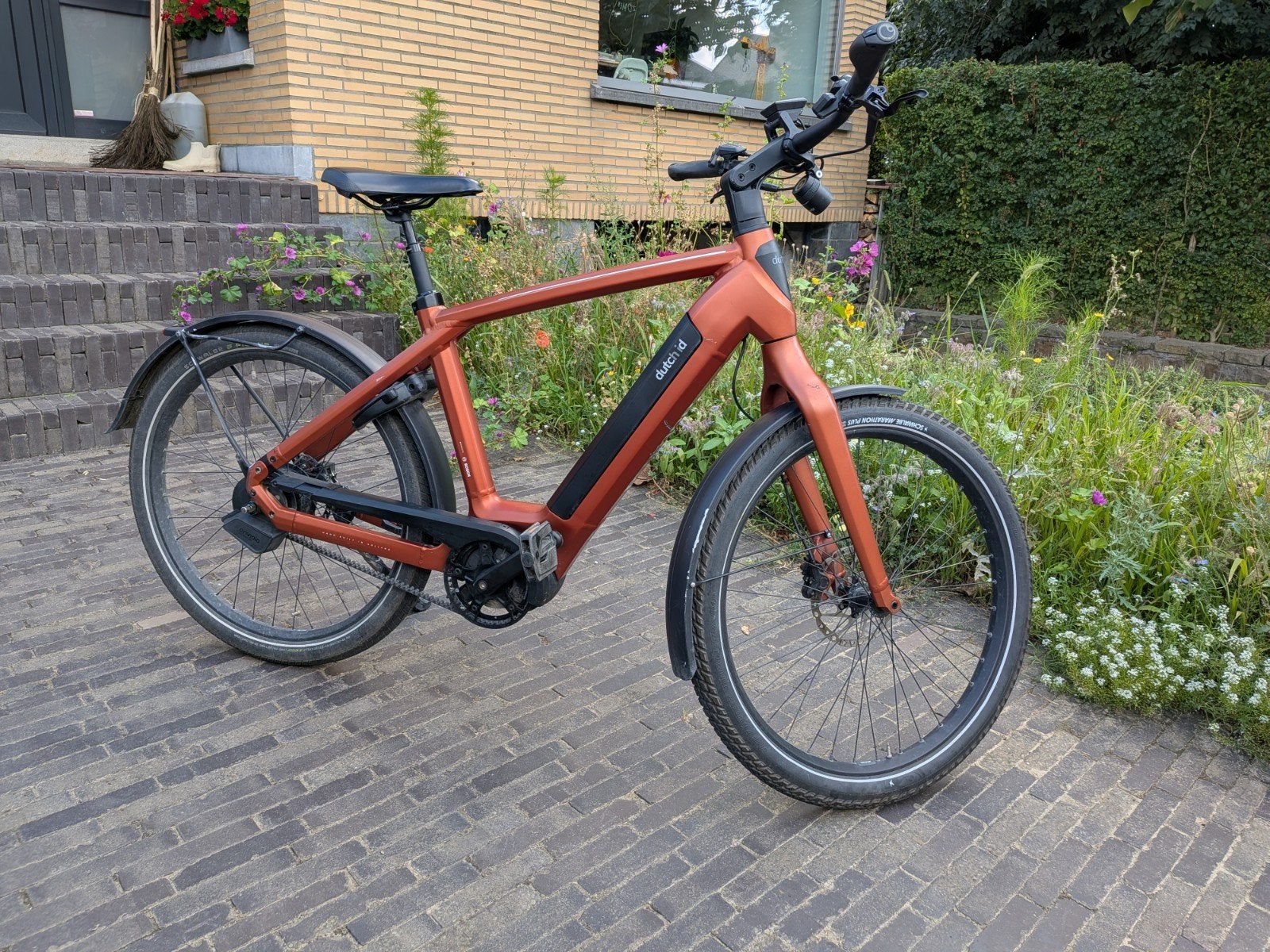 Dutch ID Shadow automatic, Fietsen en Brommers, Gebruikt, 51 tot 55 cm, 30 tot 50 km per accu, Ophalen