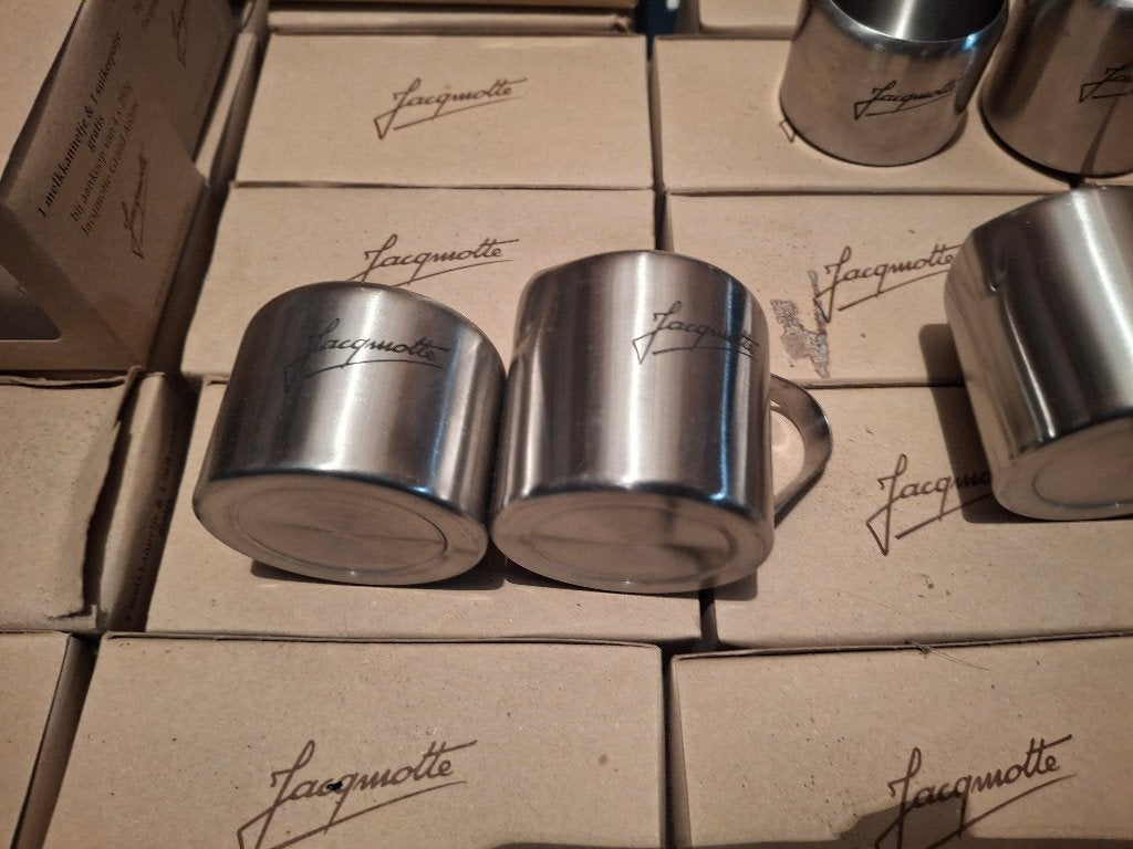 Bocaux à lait et à sucre Jacqmotte, Enlèvement, Neuf