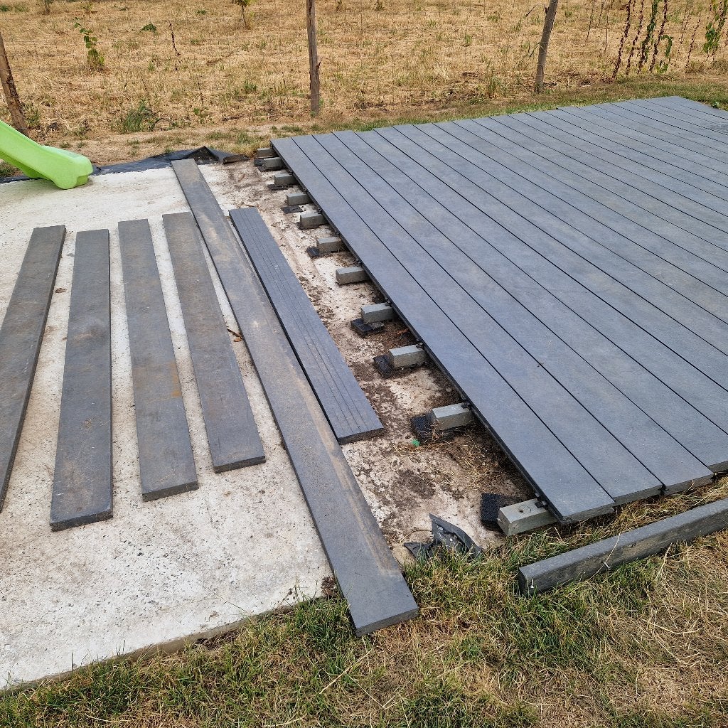 Govadeck terrasplanken 10m², Tuin en Terras, Terrasdelen en Vlonders, Ophalen, Gebruikt, Kunststof