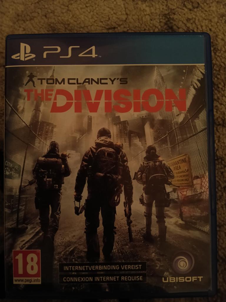 The Division.  Ps 4, Games en Spelcomputers, Ophalen