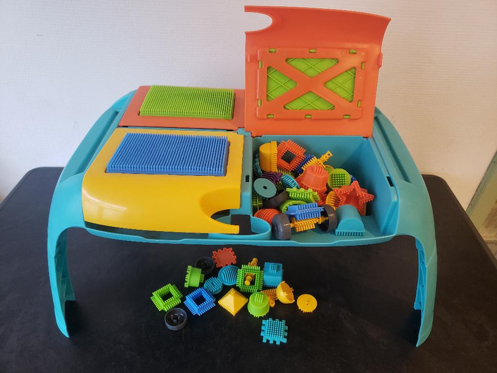 Ma première table de construction, Kinderen en Baby's, Speelgoed | Bouwstenen, Ophalen, Zo goed als nieuw, Overige merken