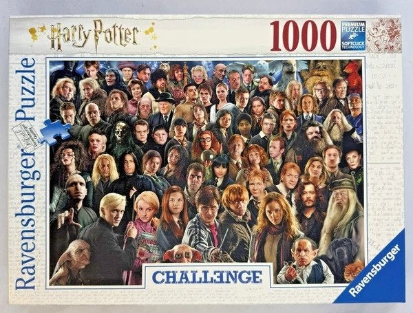 Puzzle Ravensburger Harry Potter Challenge, 1000 pièces, com, Envoi, 500 à 1500 pièces, Comme neuf, Puzzle