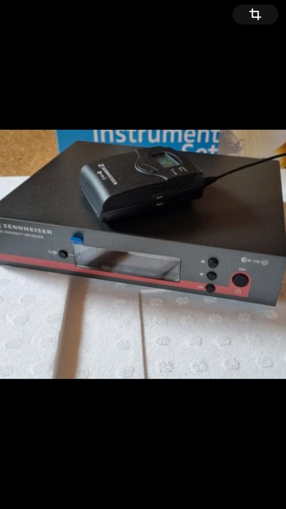 HF Sennheiser EW100 G3 516-558MHz in topconditie, Ophalen, Zo goed als nieuw