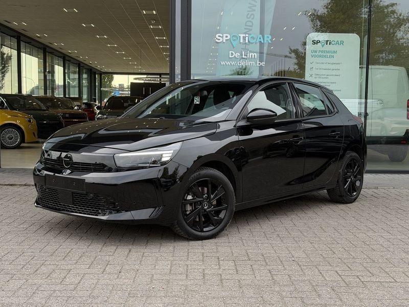 Opel Corsa 1.2T 100pk *CarPlay*Camera*, Auto's, Voorwielaandrijving, Stof, Gebruikt, Zwart