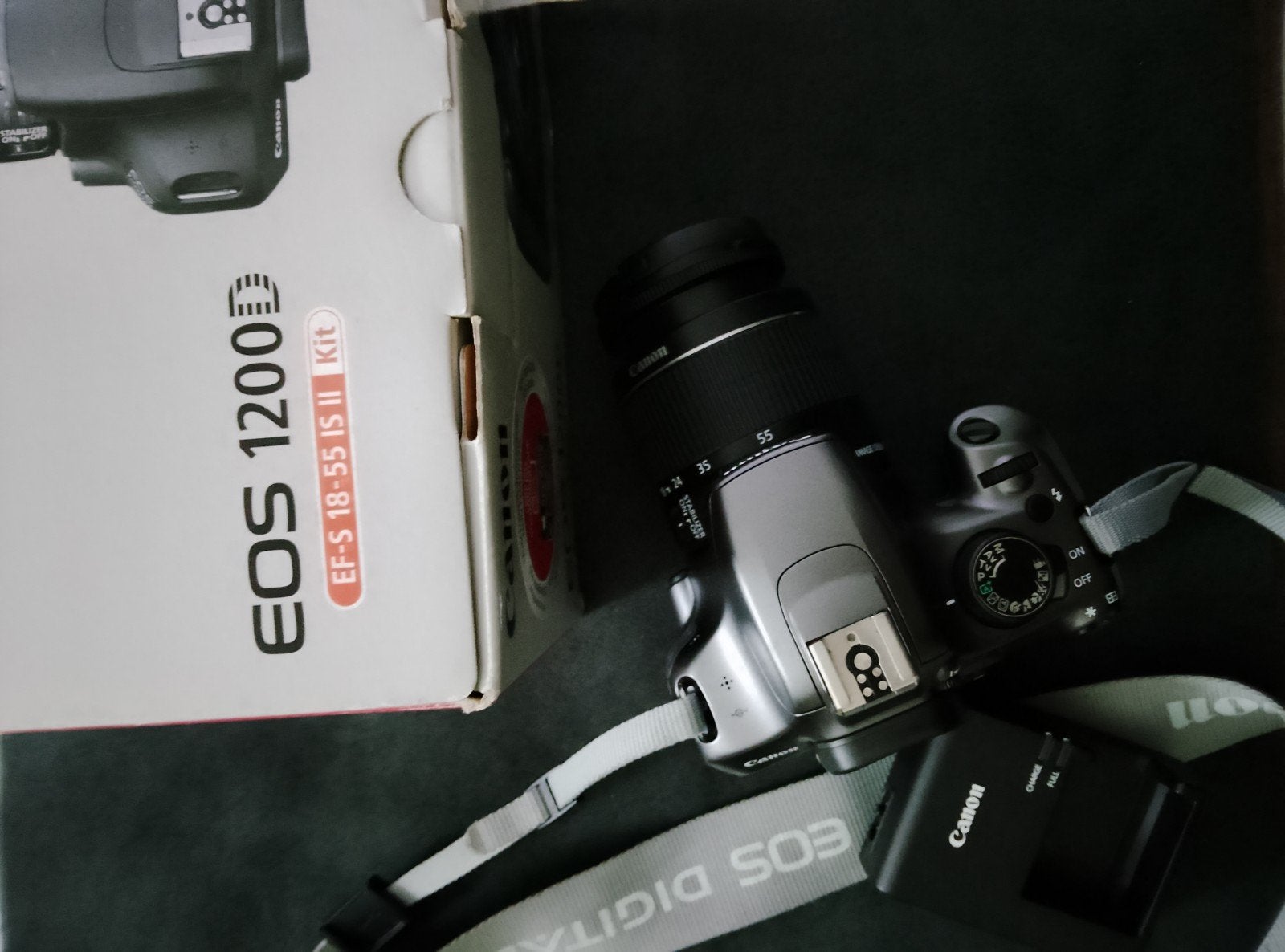 canon Eos 1200d met EFs 18-55mm lens,lader,in perfecte staat, Ingebouwde flitser, Spiegelreflex, Canon, 18 megapixels