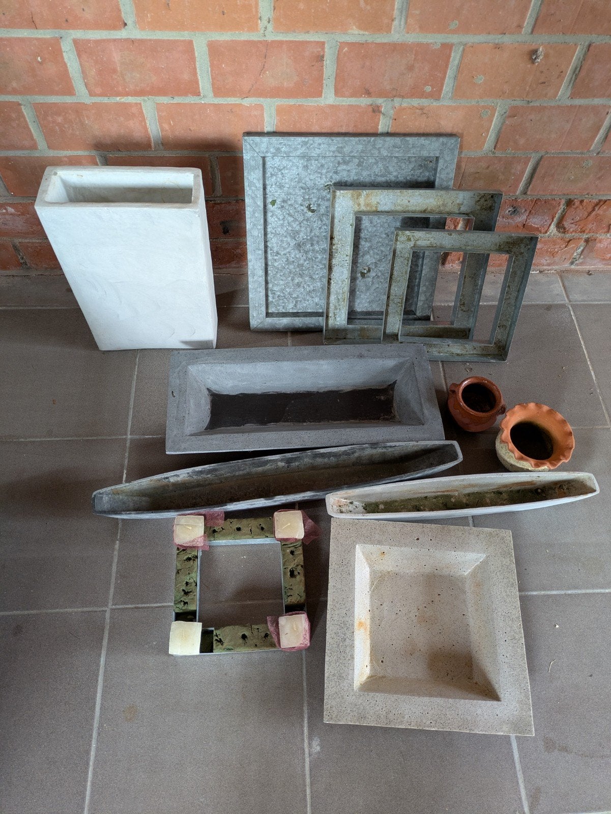 Bloemschikmateriaal/schalen, Enlèvement
