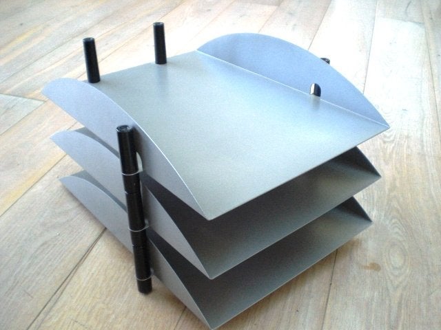 bacs courrier AXIANE design J. Rivet pour MANADE métal Impec, Enlèvement, Comme neuf