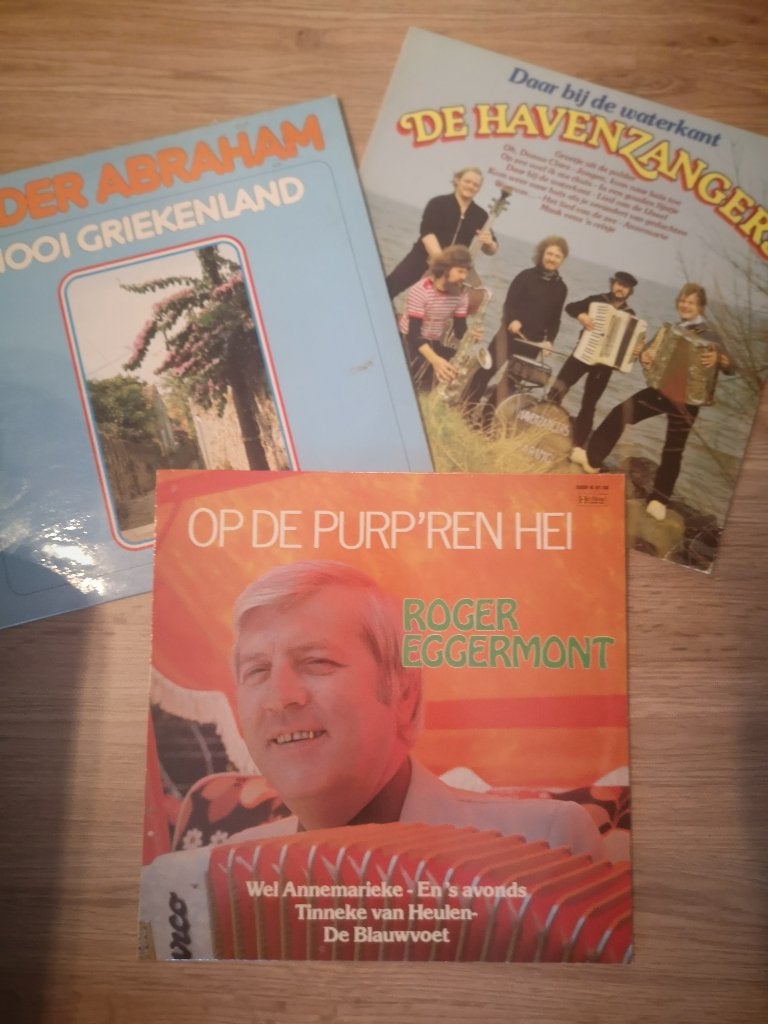3 disques vinyles néerlandais, CD & DVD, Vinyles | Néerlandophone, Enlèvement ou Envoi