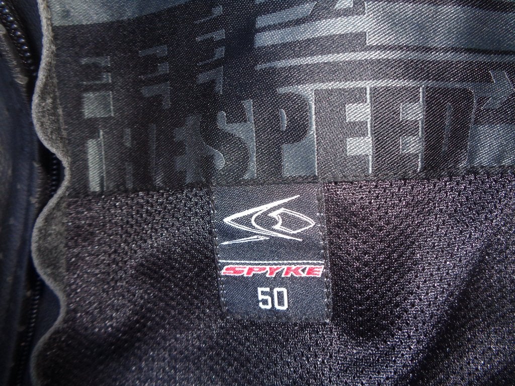Leren overall maat 50 Spyke, Motoren, Spyke, Heren, Ophalen of Verzenden, Overall