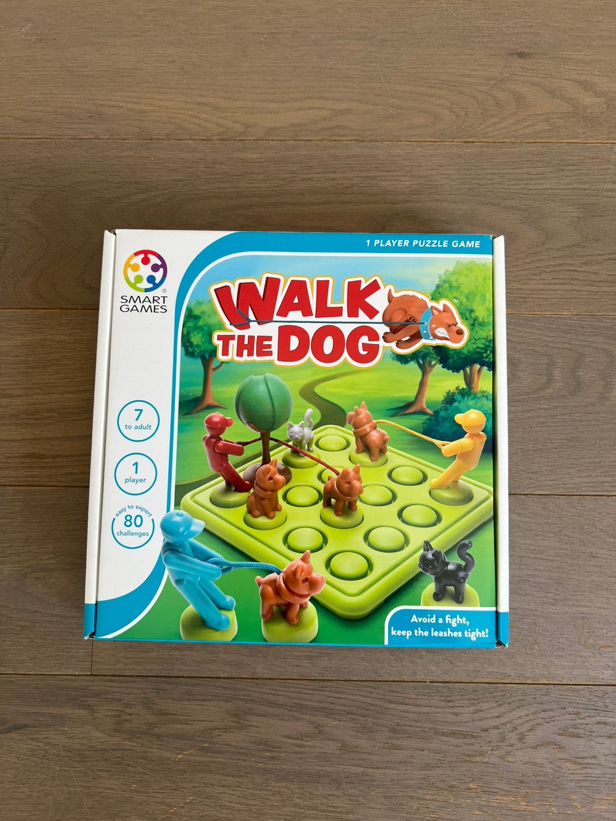 SmartGames Walk the Dog – Compleet, Een of twee spelers, Verzenden, Zo goed als nieuw