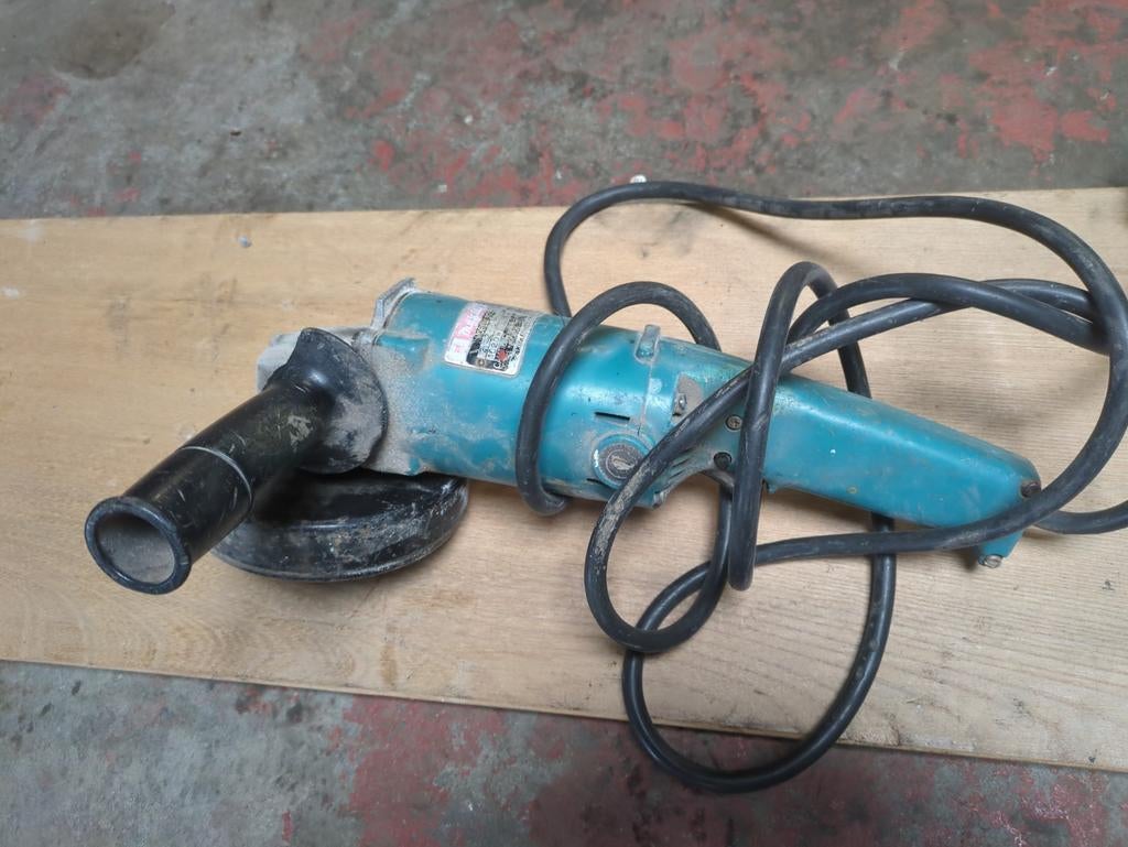 Makita 125mm slijschijf, Ophalen