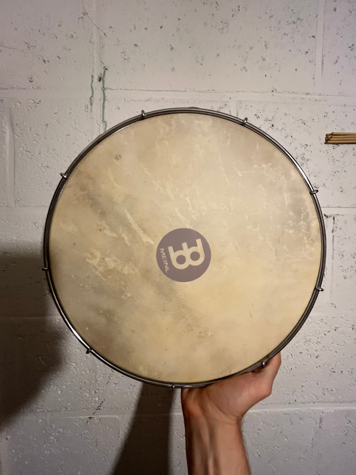 Pandero Meinl 15’, Musique & Instruments, Percussions, Enlèvement, Comme neuf