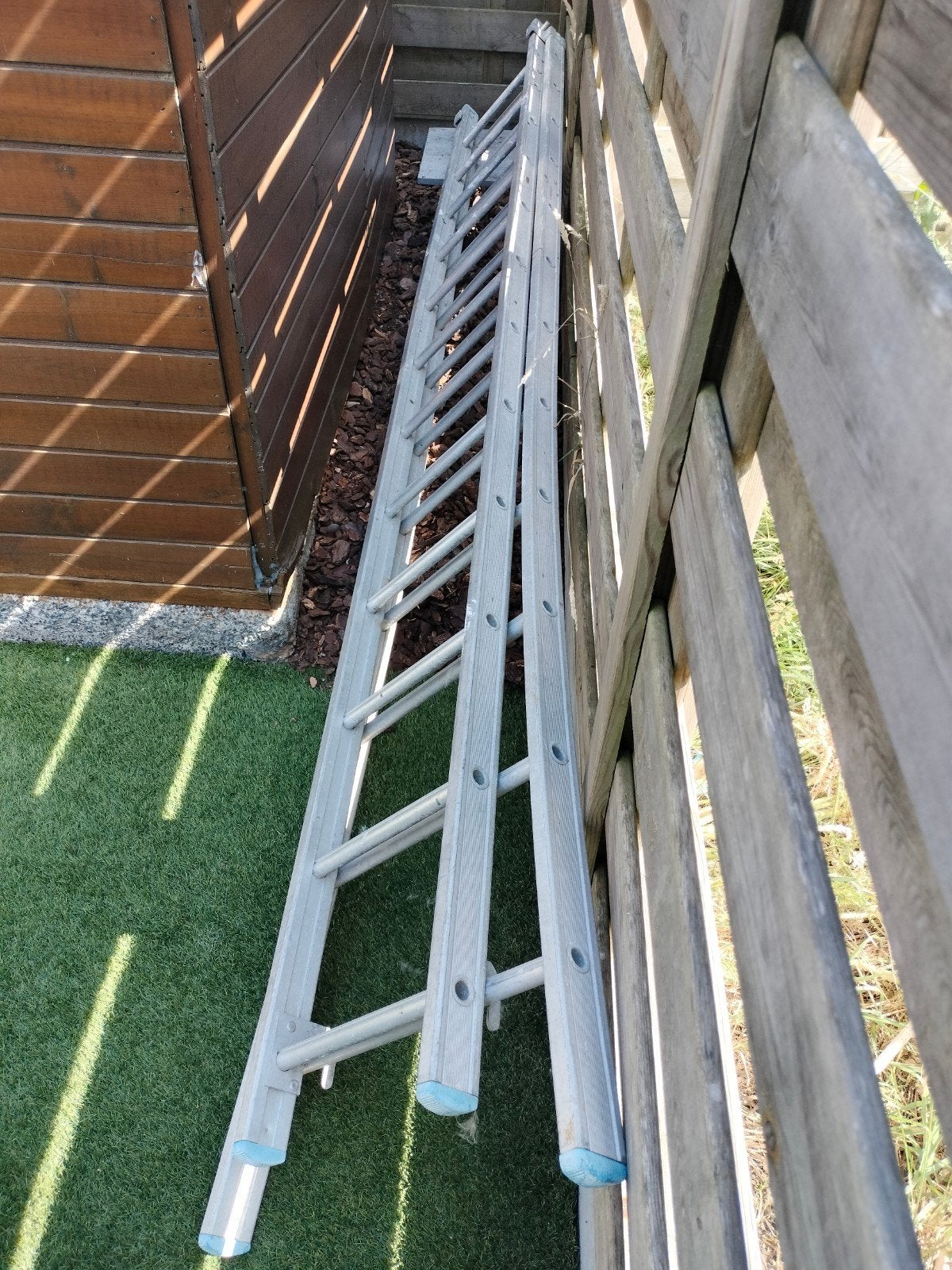Dubbele ladder, Enlèvement