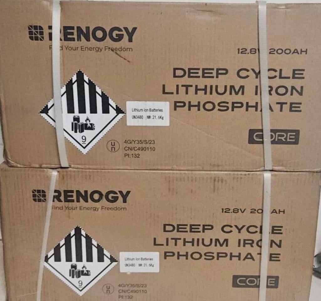 RENOGY Core Basic 12V 200Ah lithiumbatterij LiFePO4, Informatique & Logiciels, Fournitures d'imprimante, Enlèvement, Neuf, Autres types
