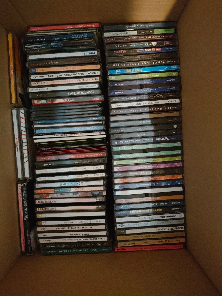 Lot de CD et DVD, CD & DVD, Enlèvement, Utilisé, Album