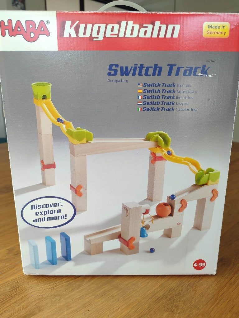 Knikkerbaan Haba "Switch track", Ophalen, Zo goed als nieuw, Overige typen